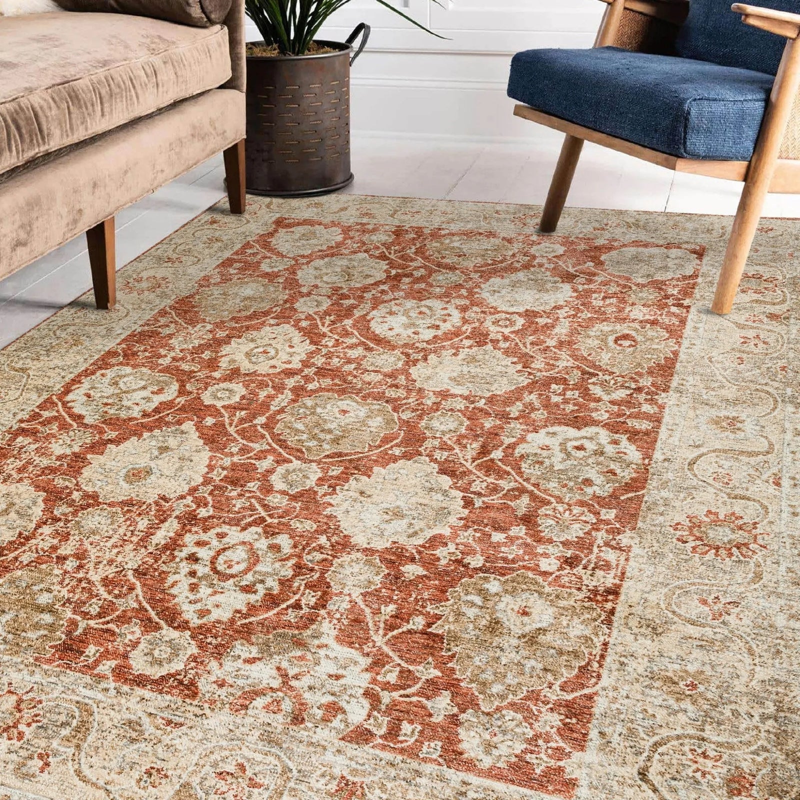 Bergama BE6 Paprika Rug