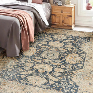 Bergama BE8 Navy Rug