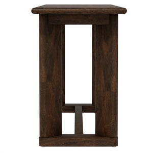 Ronan Gathering Height Bench Rich Brown