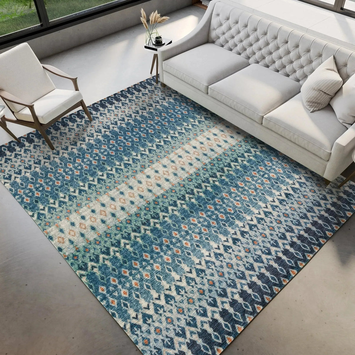 Brisbane BR1 Indigo Rug