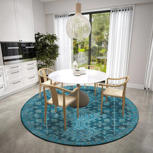 Brisbane BR2 Navy Rug
