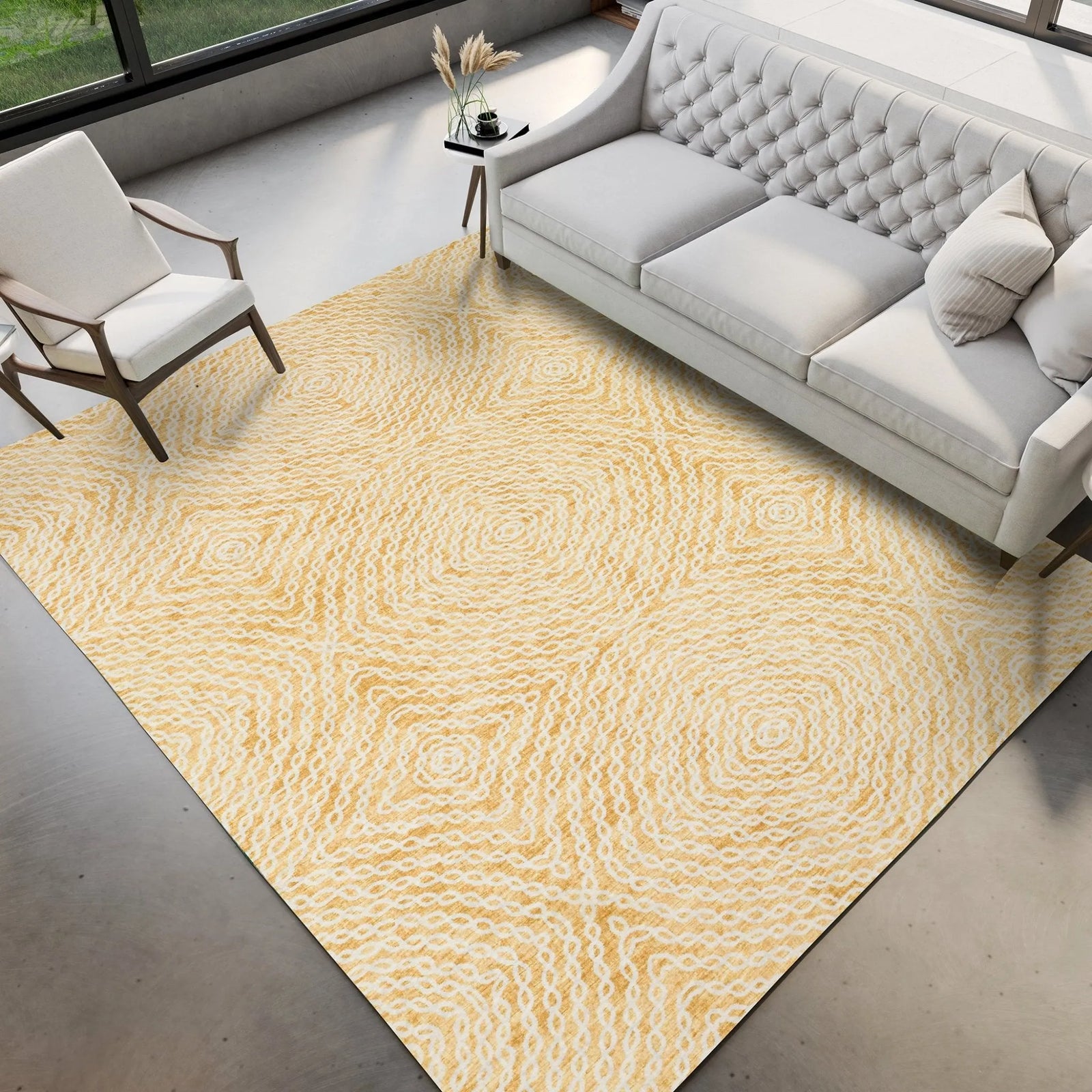 Brisbane BR3 Gold Rug