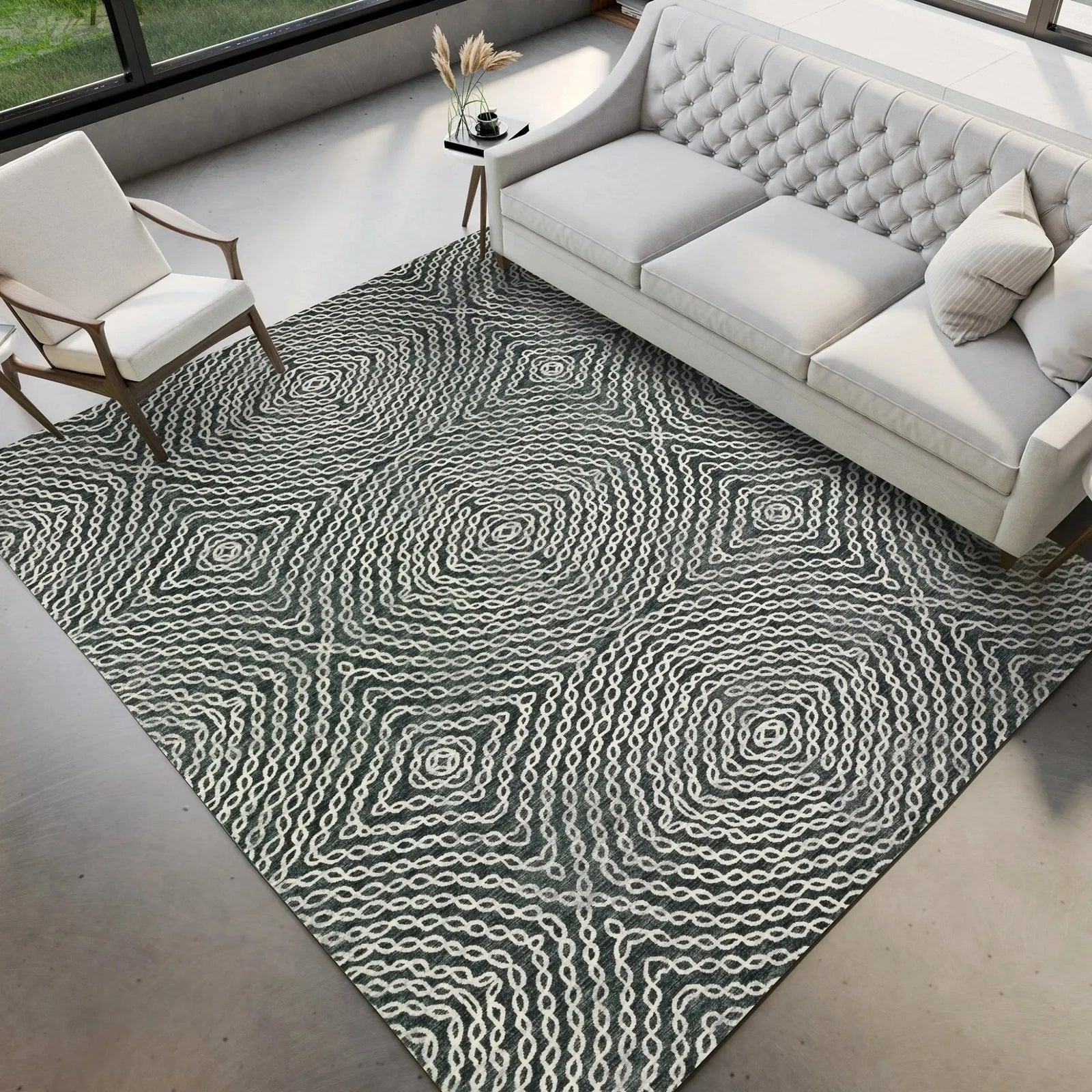 Brisbane BR3 Midnight Rug