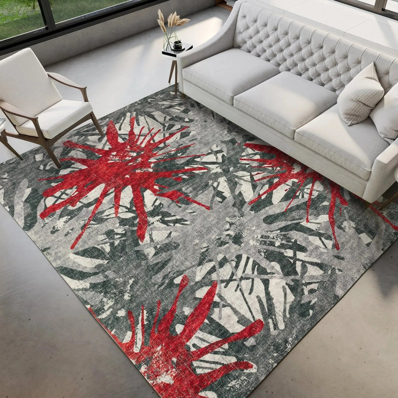 Brisbane BR6 Scarlet Rug