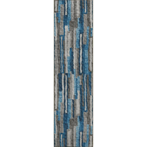 Brisbane BR7 Navy Rug