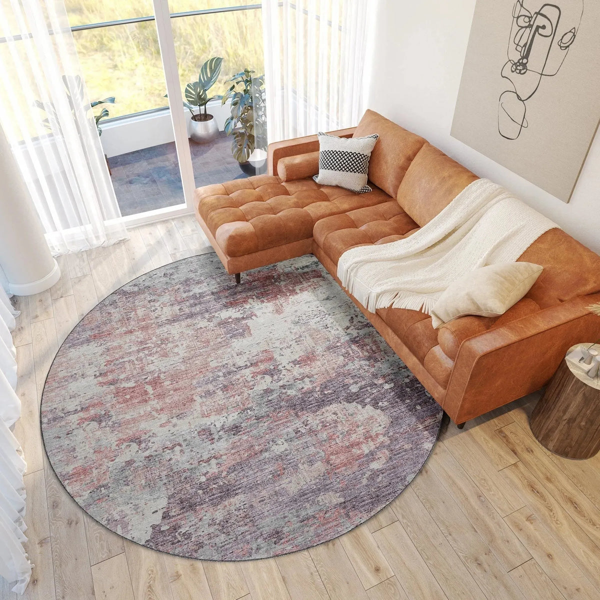 Camberly CM4 Rose Rug