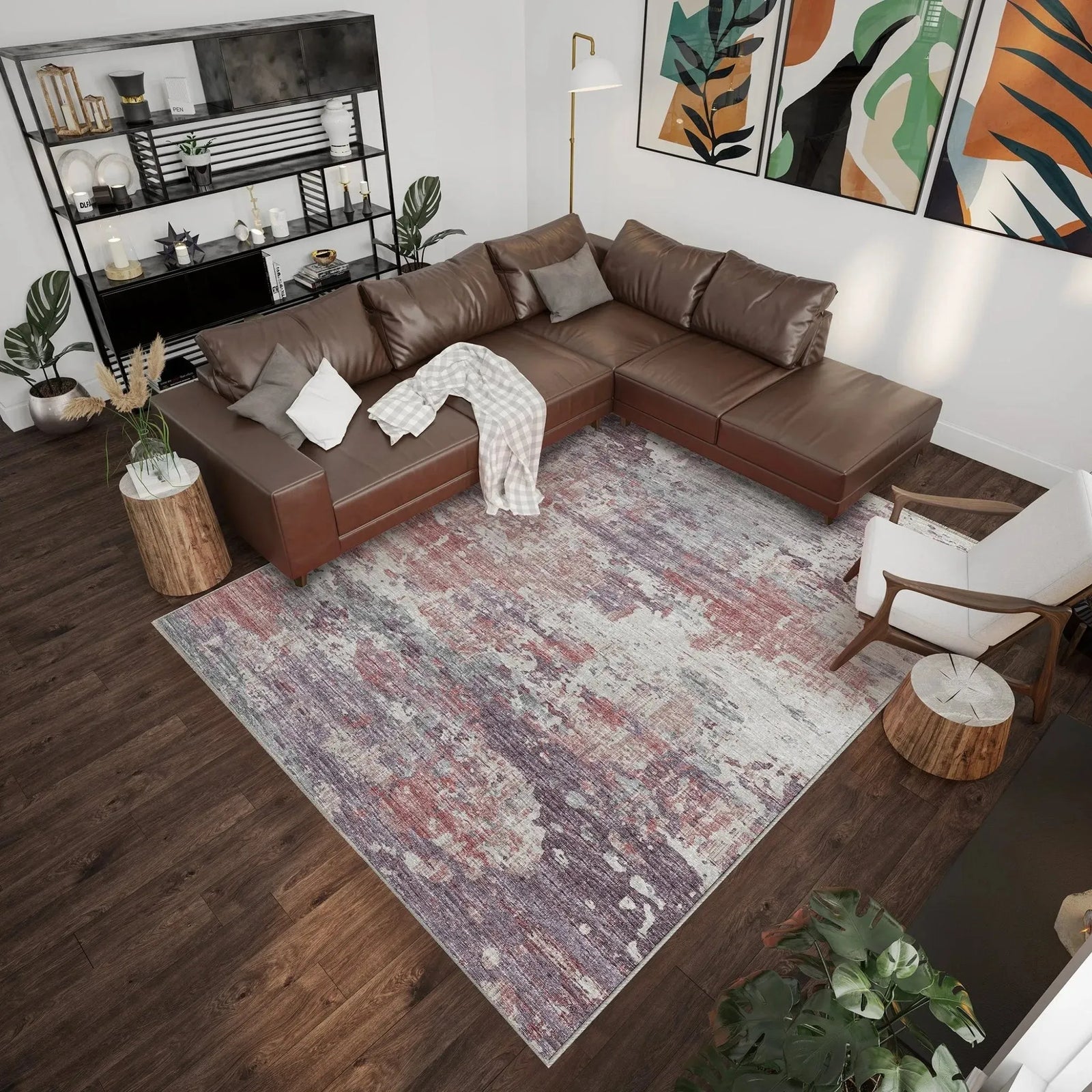Camberly CM4 Rose Rug
