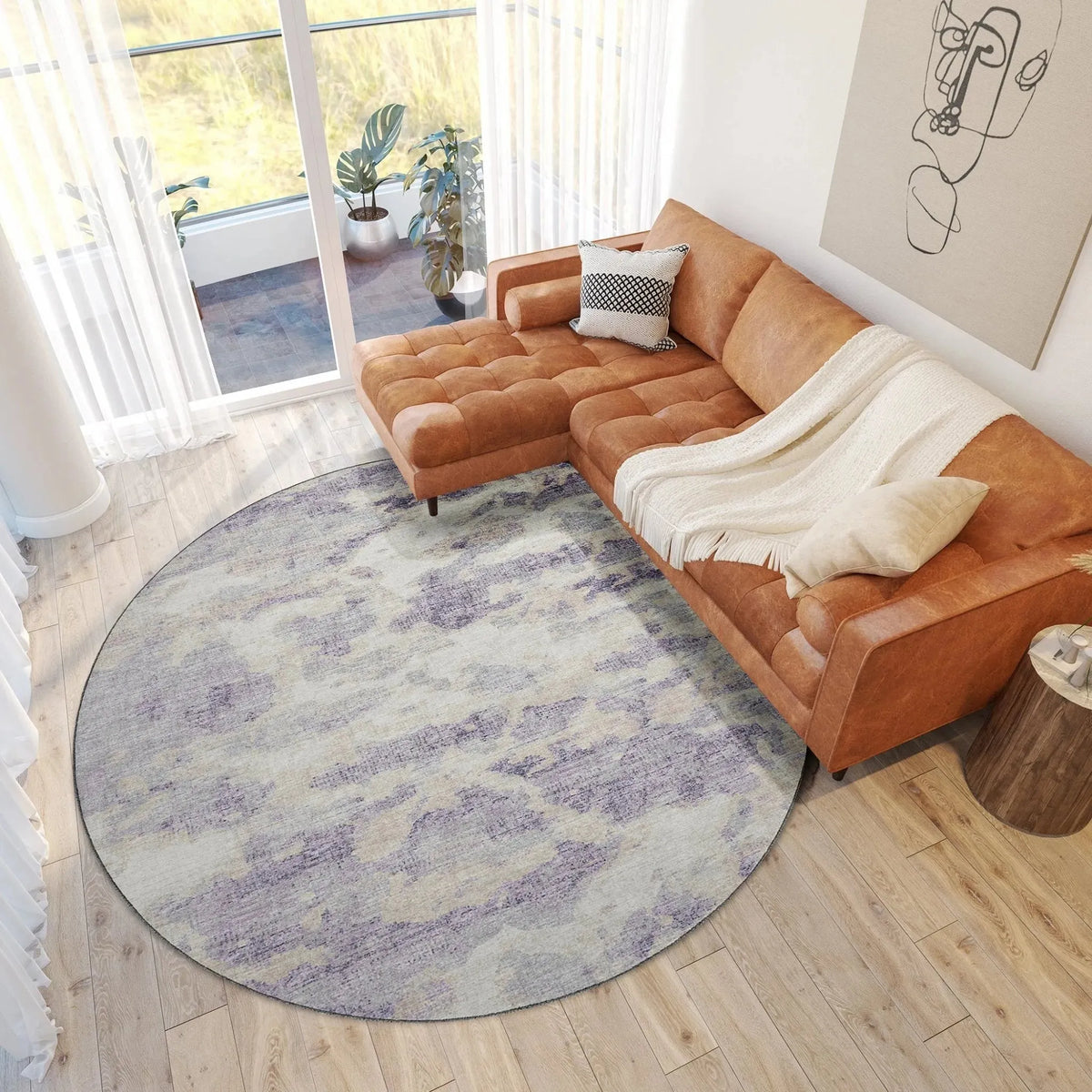 Camberly CM6 Lavender Rug