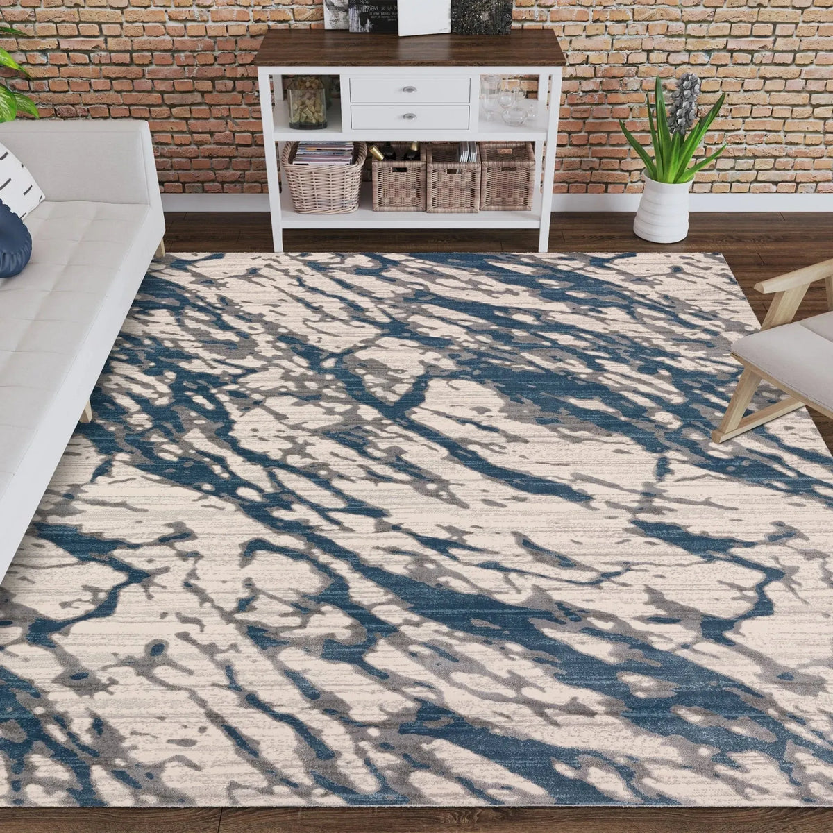 Cascina CC3 Indigo Rug