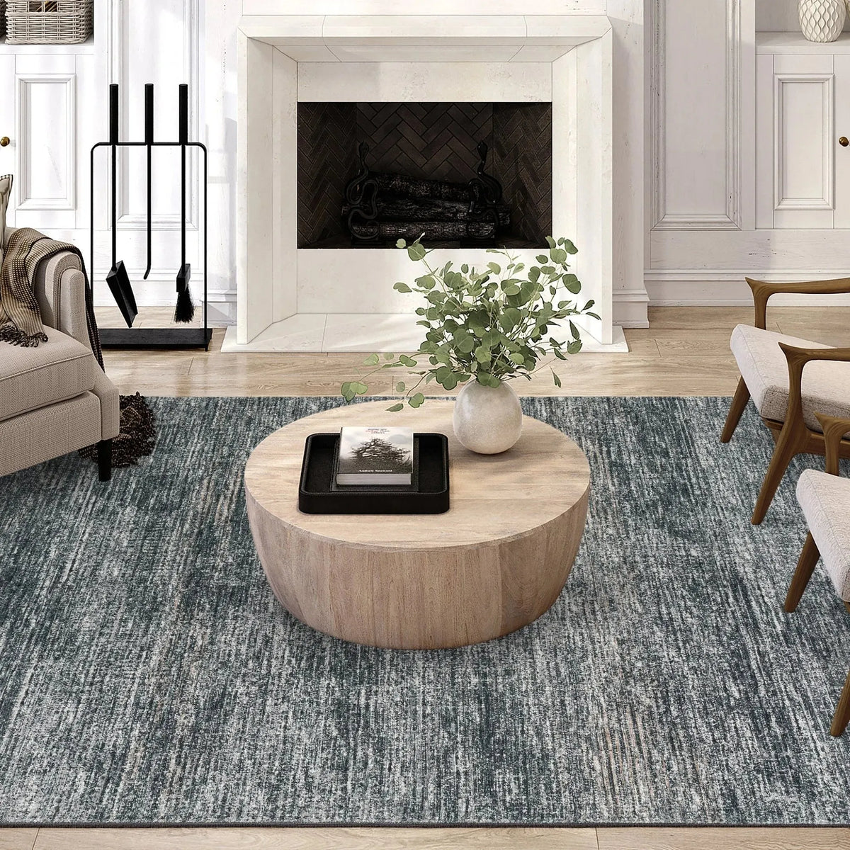Ciara CR1 Charcoal Rug