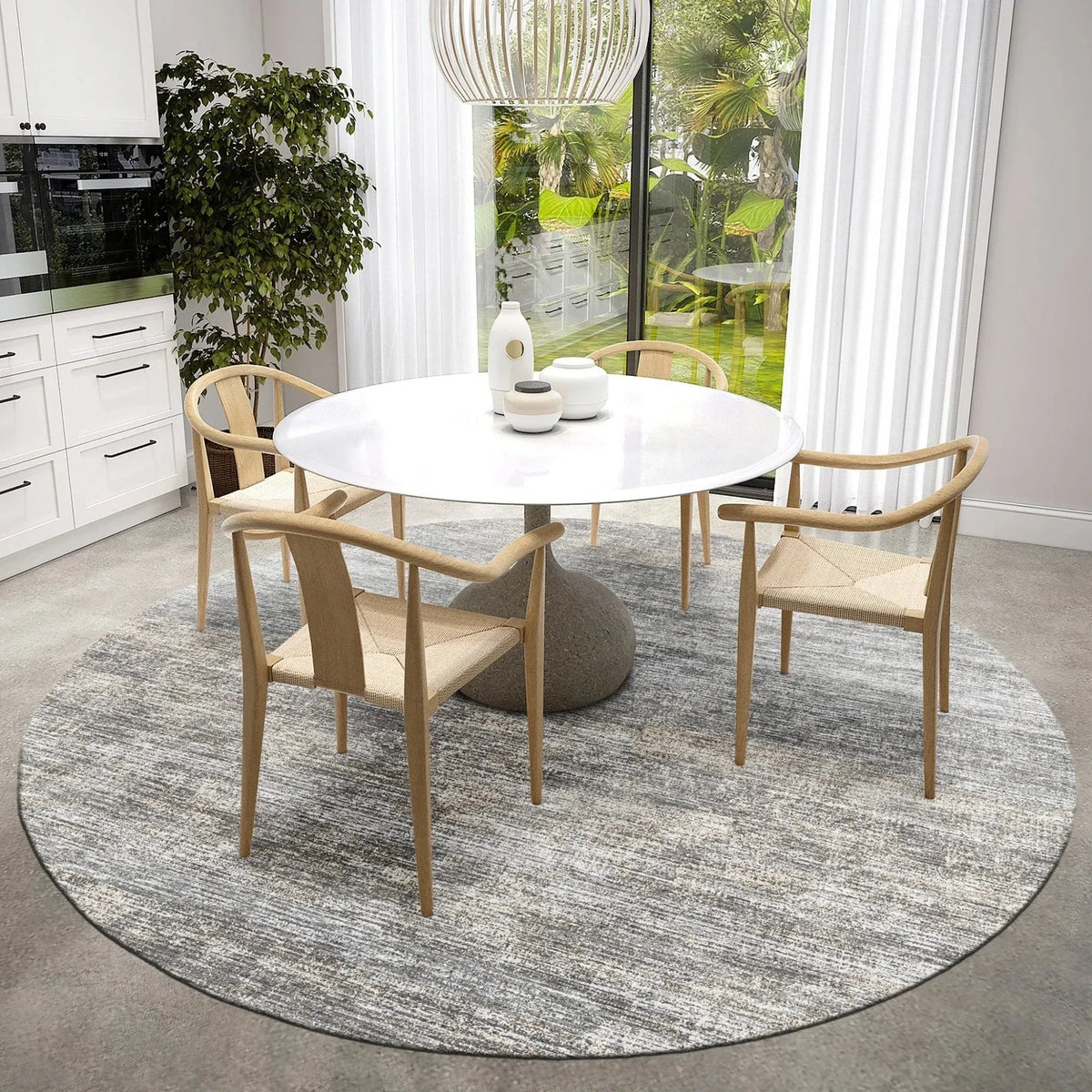 Ciara CR1 Graphite Rug