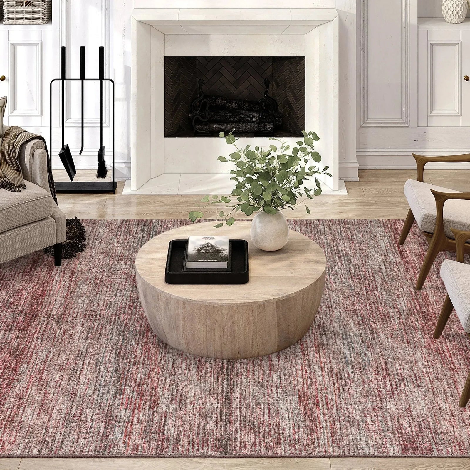 Ciara CR1 Merlot Rug