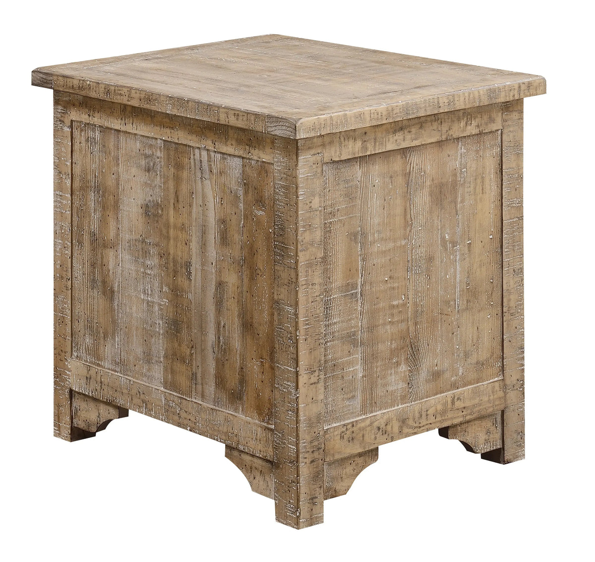 Interlude Chair Side Table Sandstone Buff