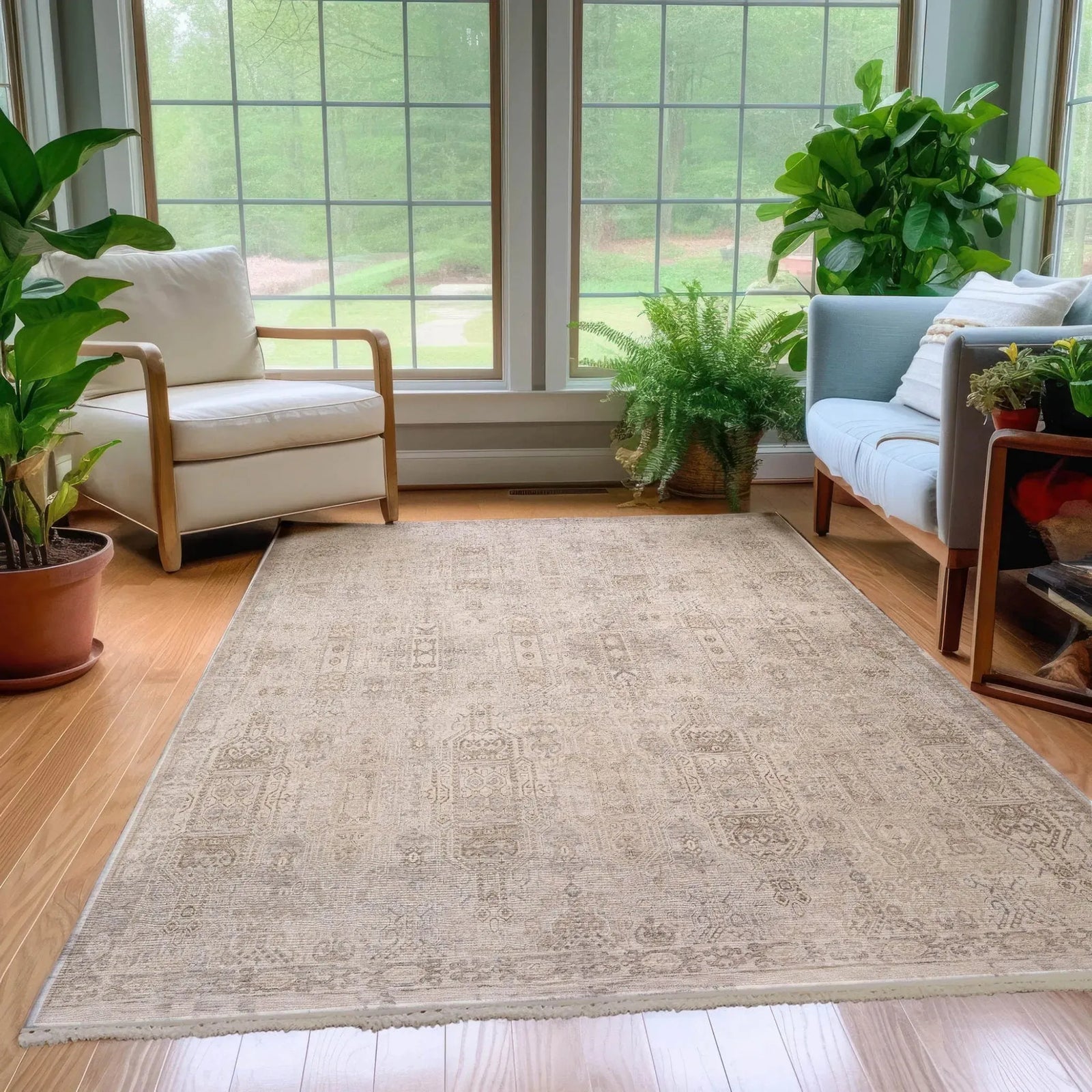 Cyprus CY1 Linen Rug
