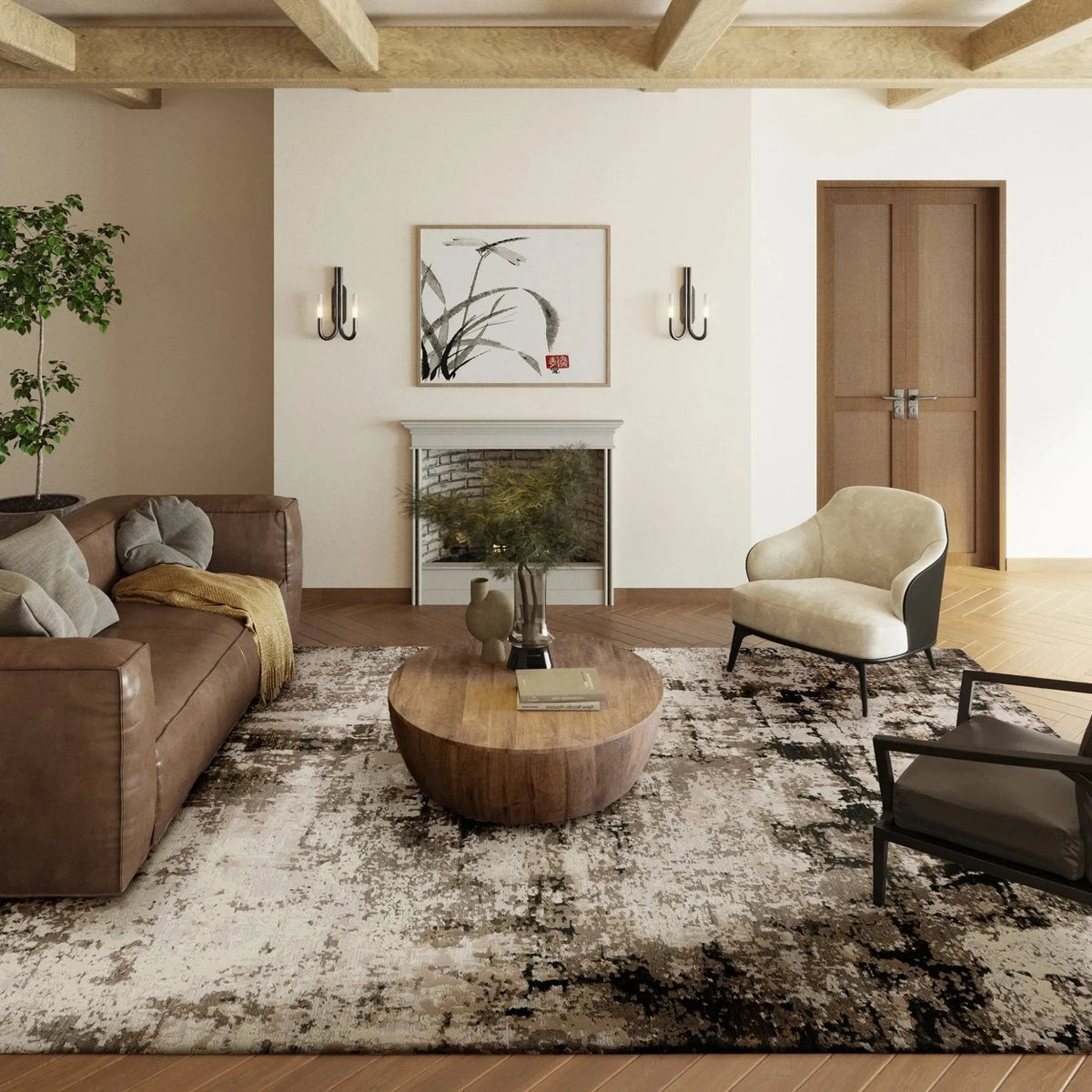 Denizi DZ2 Putty Rug