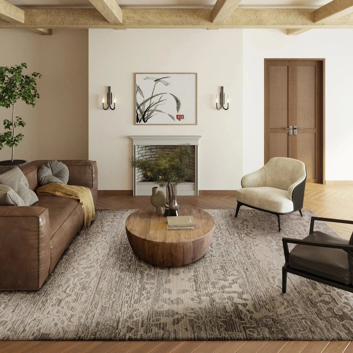 Denizi DZ6 Silver Rug