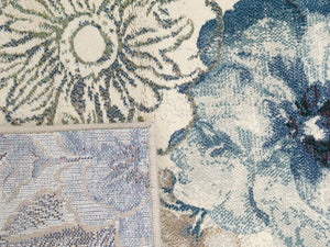 Eclipse 63322-6141 Cream/Blue Rug