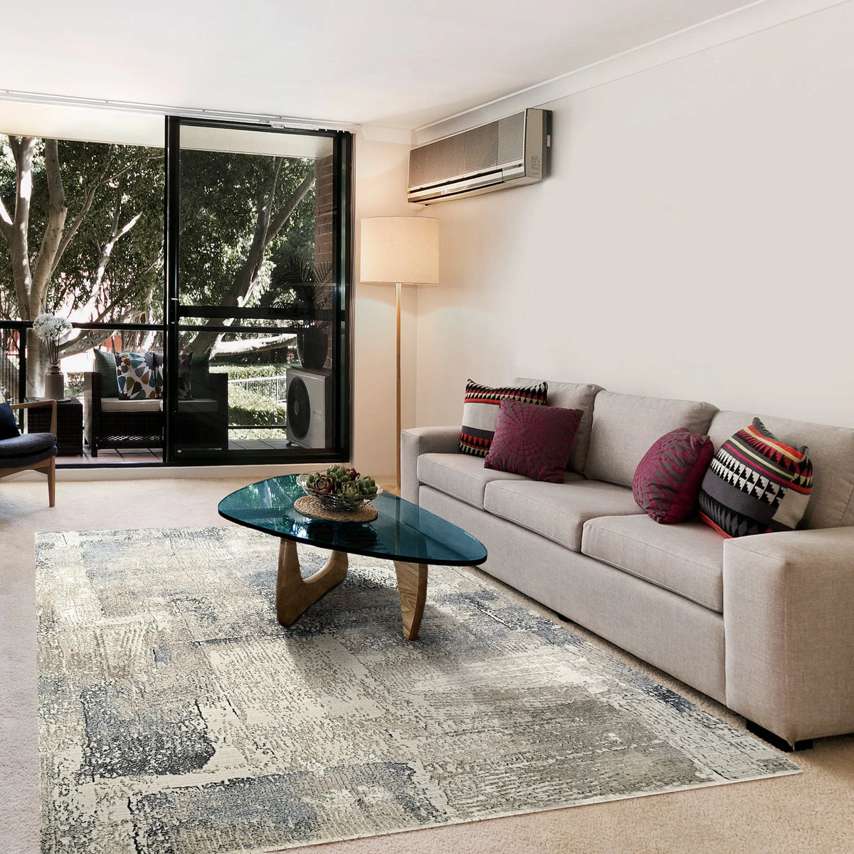 Refine 4630-890 Beige/Slate Rug