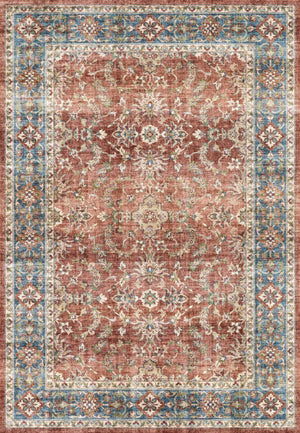 Elise 6301-351 Red/Blue Rug