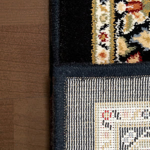 Ancient Garden 57011-3263 Black/Ivory Rug