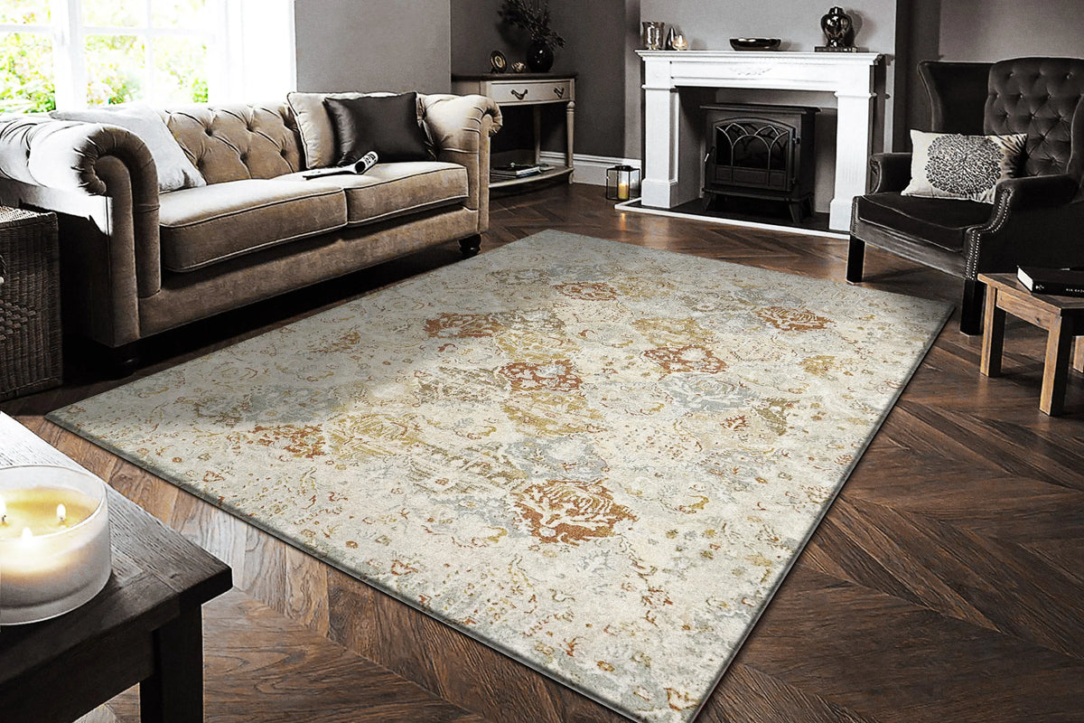 Annalise 7602-899 Beige/Multi Rug
