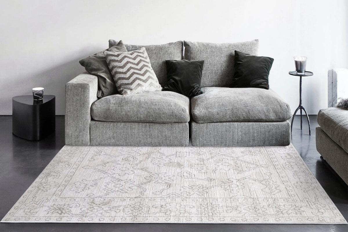 Monroe 9802-890 Beige/Grey Rug