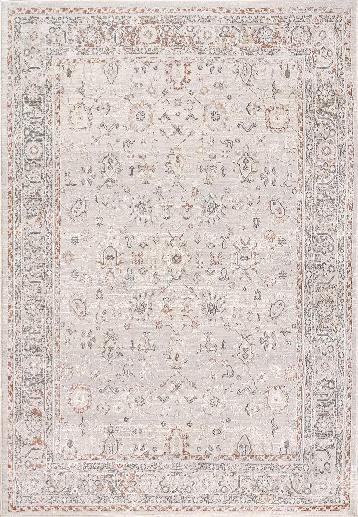Marina 8050-930 Grey/Rose Rug