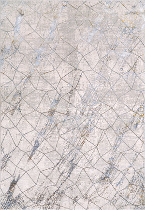 Gold 1352-897 Cream/Silver Rug