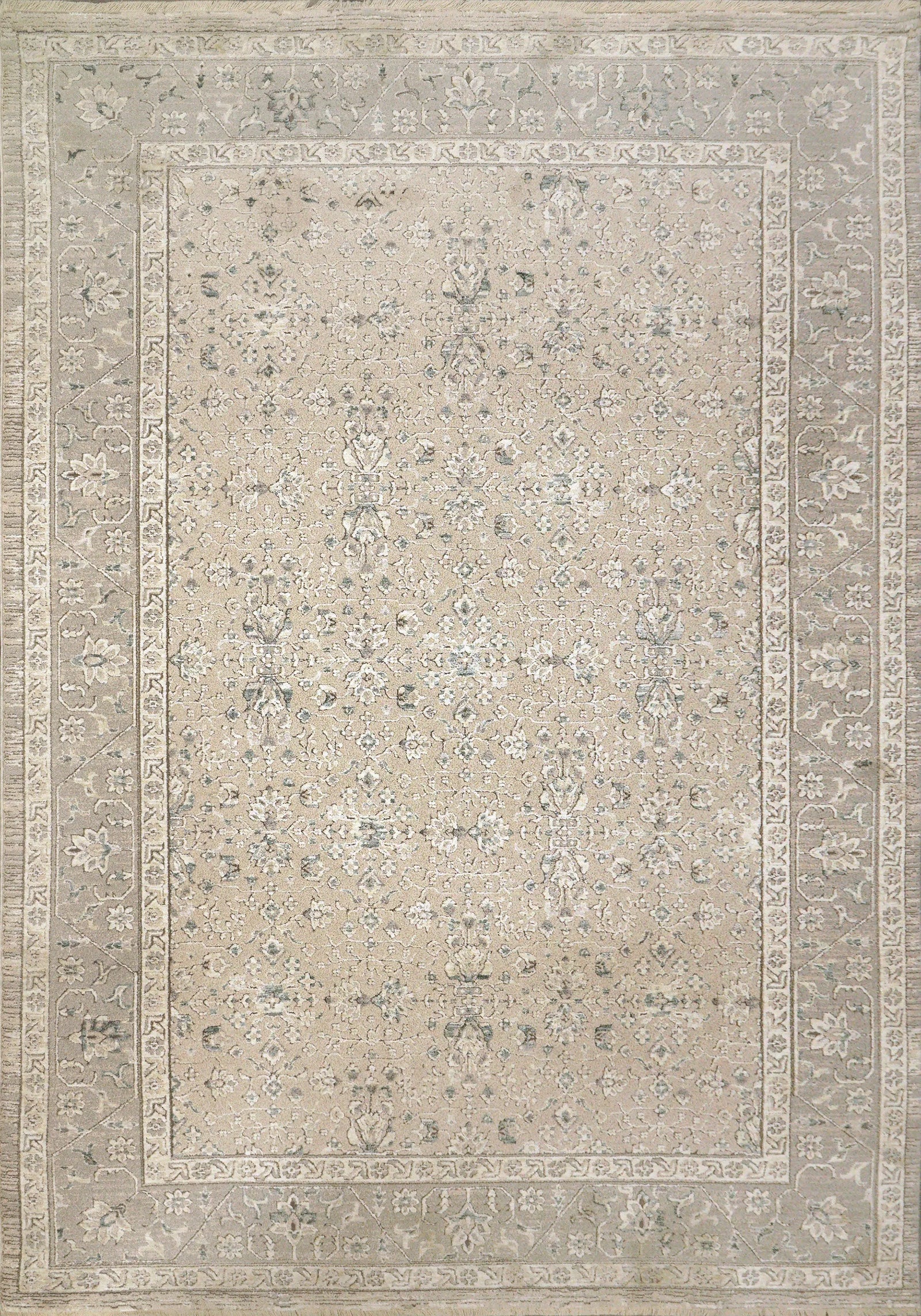 Hudson 1451-890 Beige/Grey Rug