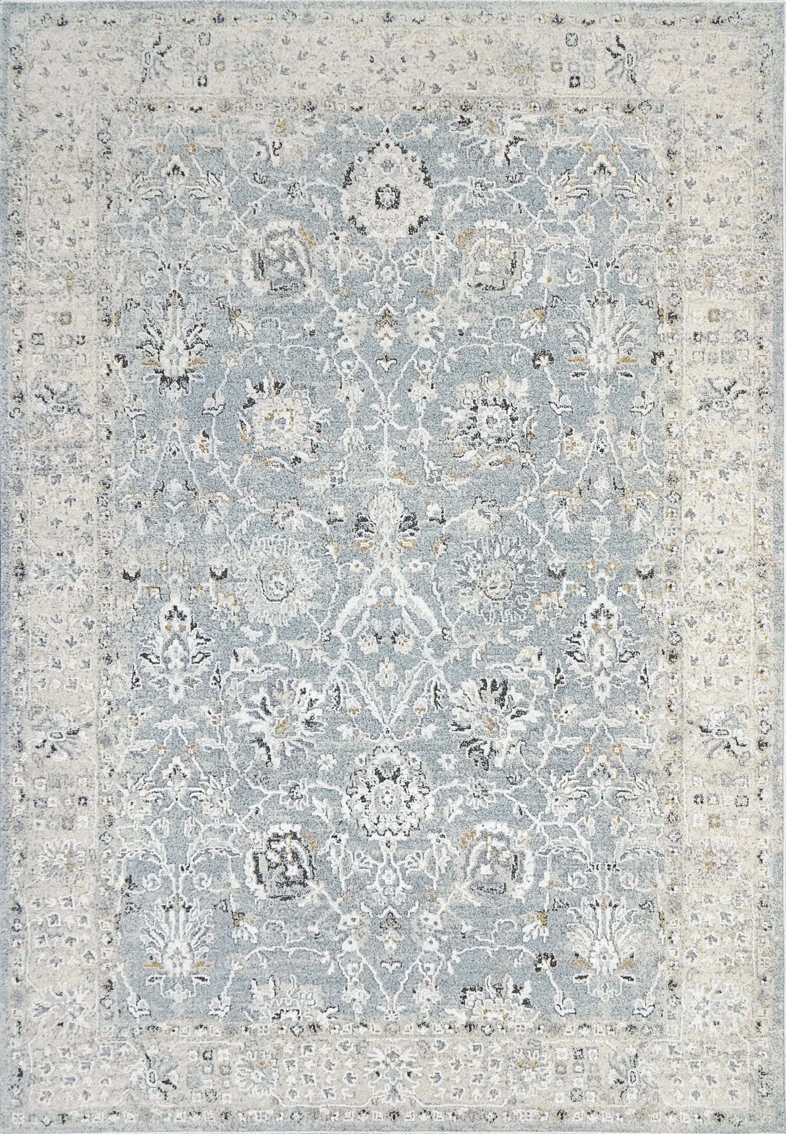 Annalise 7604-580 Blue/Beige Rug