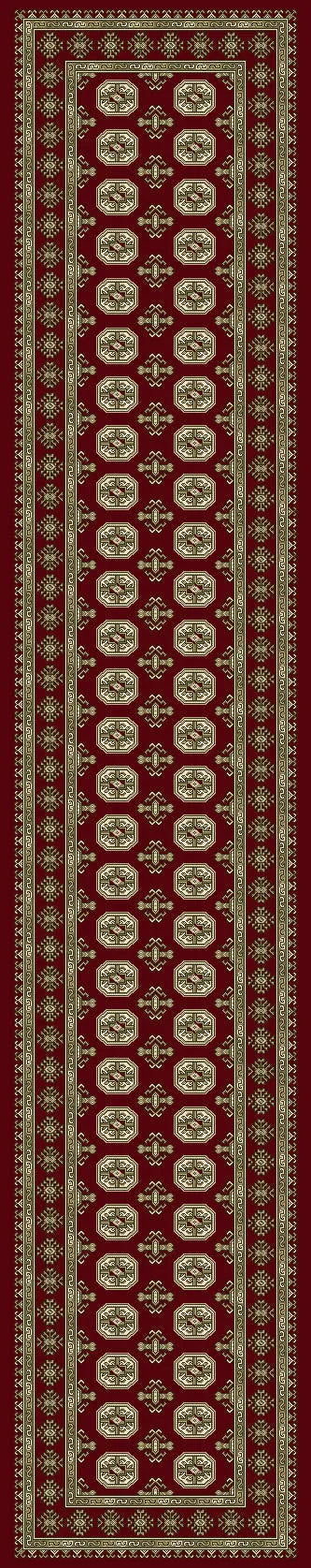 Ancient Garden 57102-1293 Red/Beige Rug