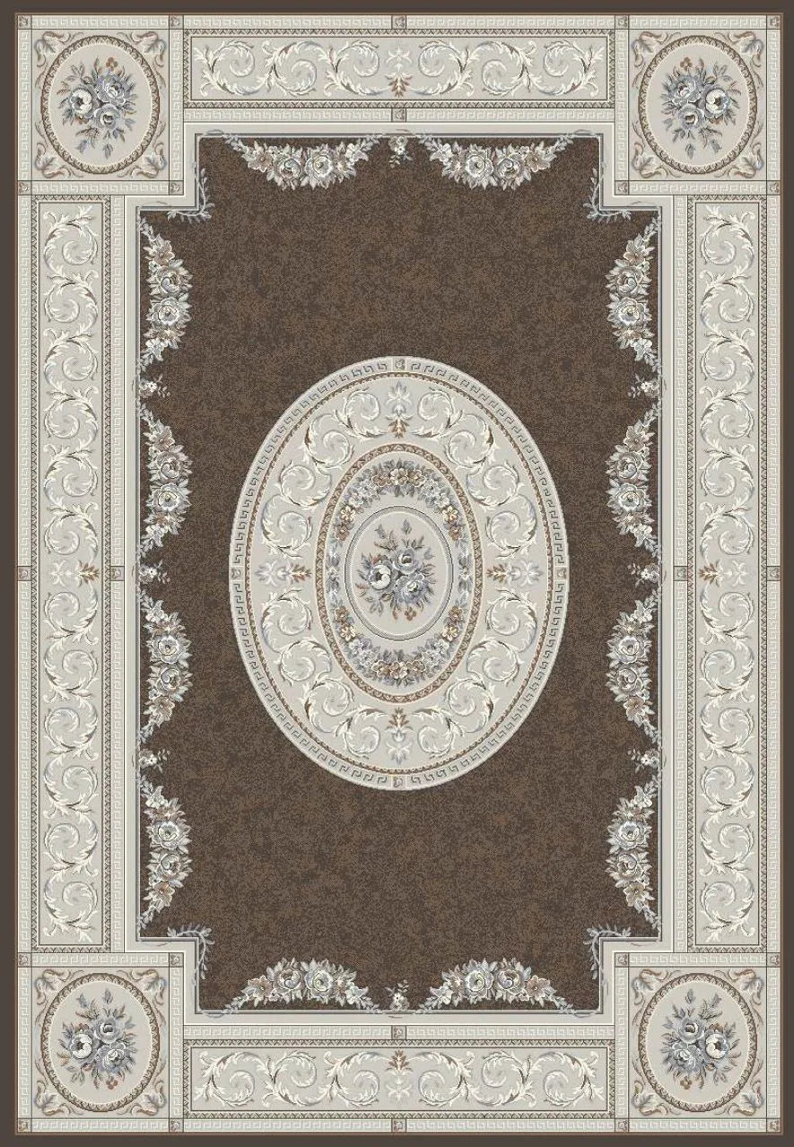 Ancient Garden 57226-3295 Brown/Cream Rug