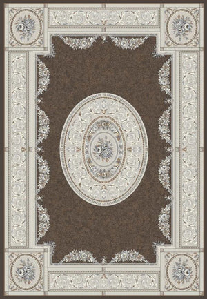 Ancient Garden 57226-3295 Brown/Cream Rug