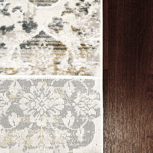 Quartz 27077-190 Ivory/Grey Rug