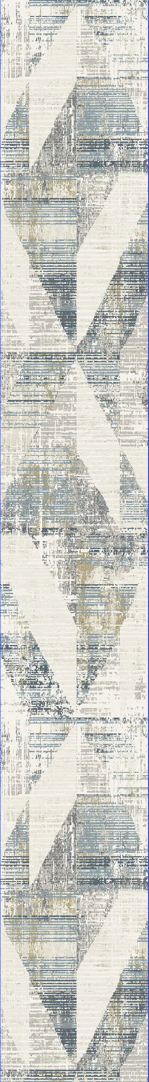 Quartz 27072-155 Ivory/Slate Rug