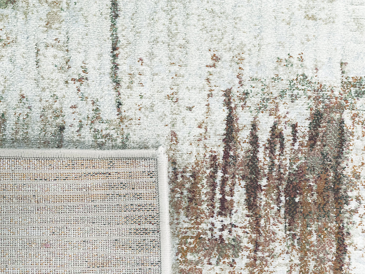 Eclipse 63393-6474 Beige/Rust Rug