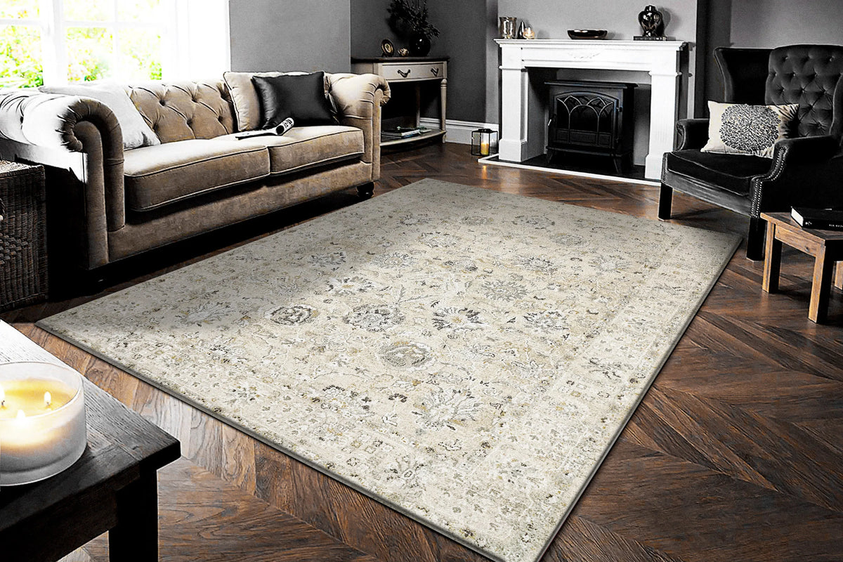Annalise 7604-180 Cream/Beige Rug
