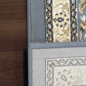 Ancient Garden 57120-6454 Ivory/Light Blue Rug