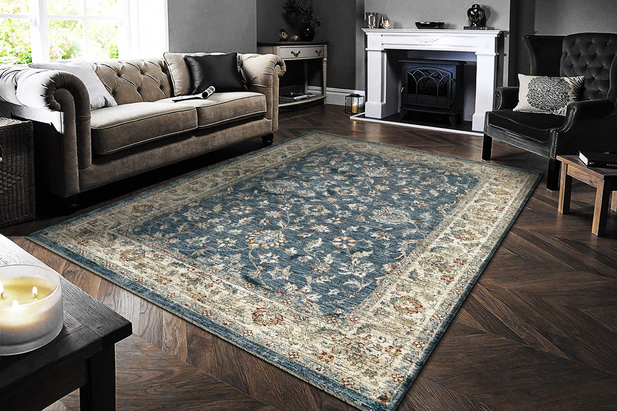 Dakota 6640-599 Blue/Multi Rug