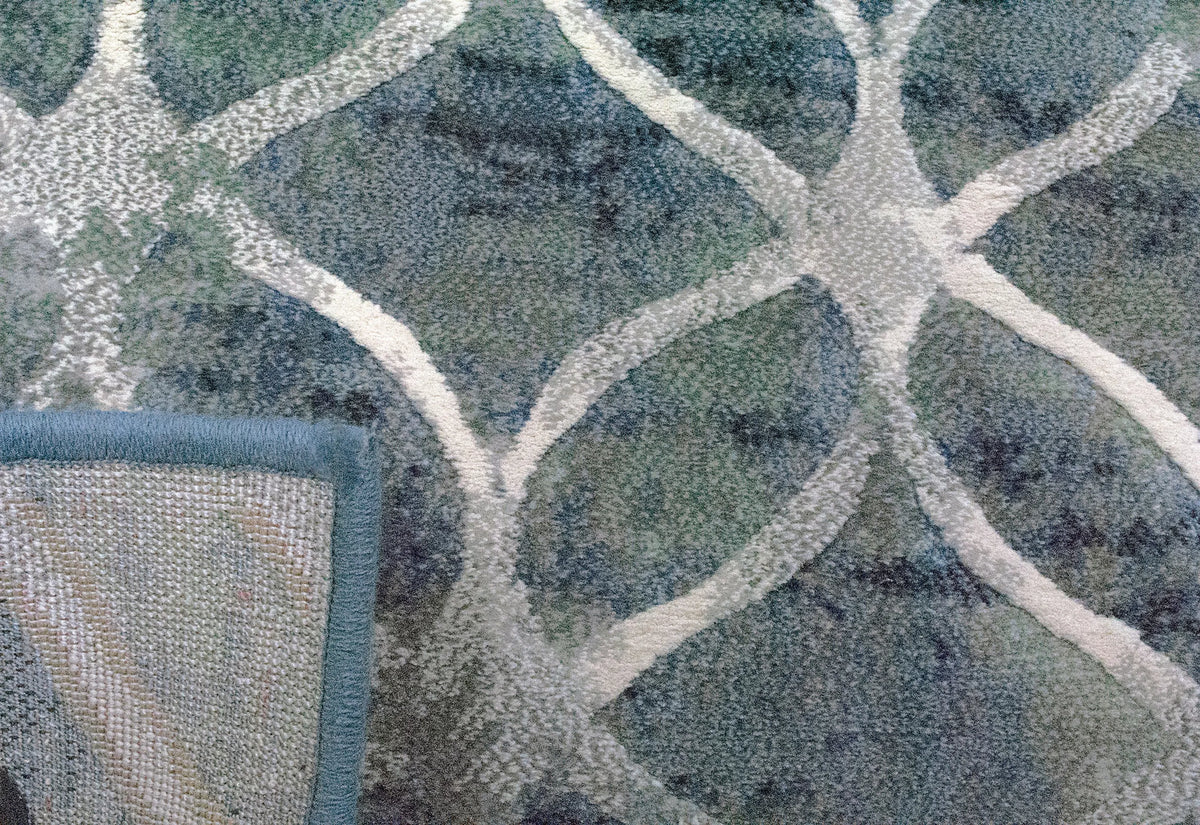 Eclipse 63396-5666 Blue Rug