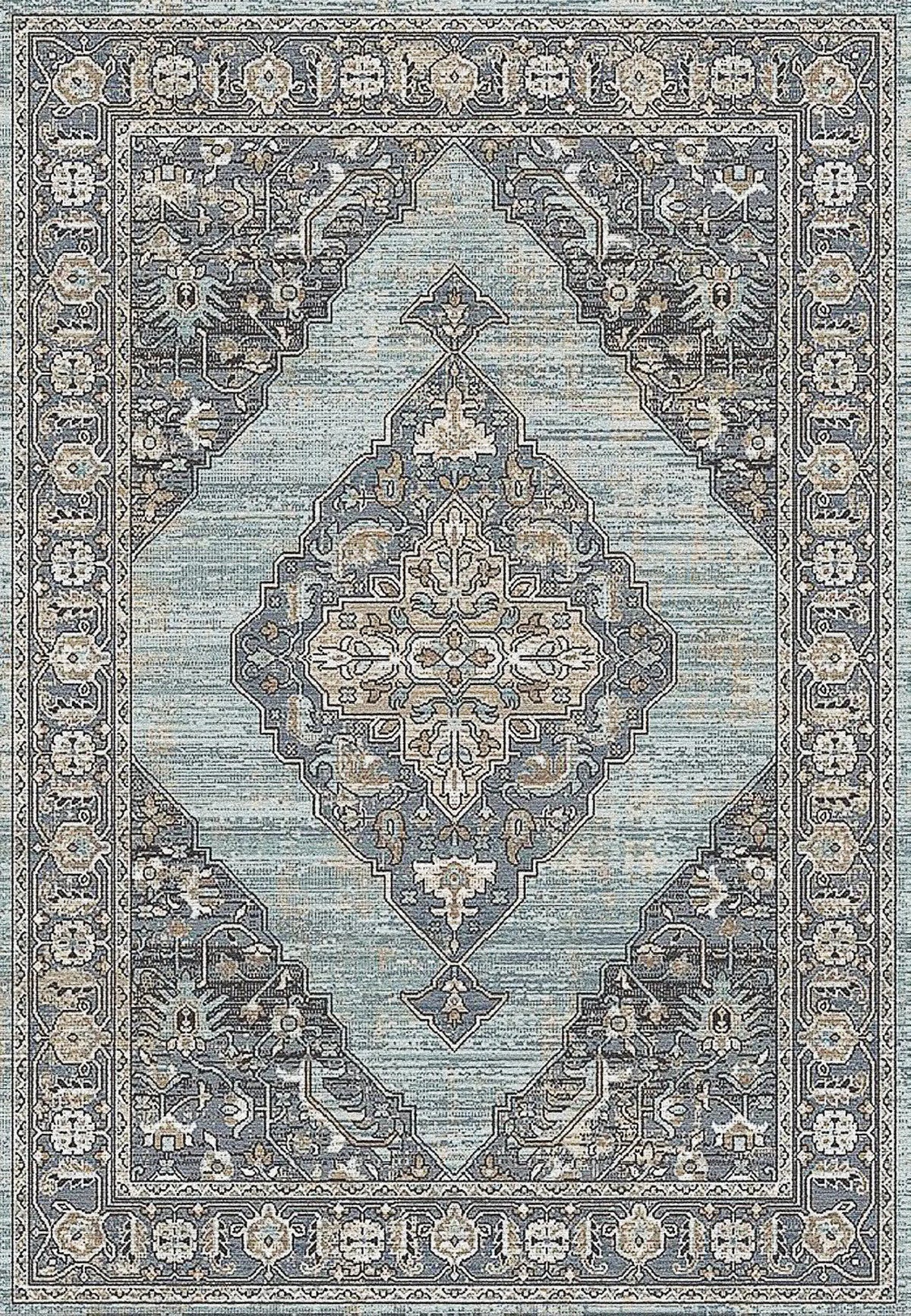 Jazz 6792-580 Blue/Beige Rug