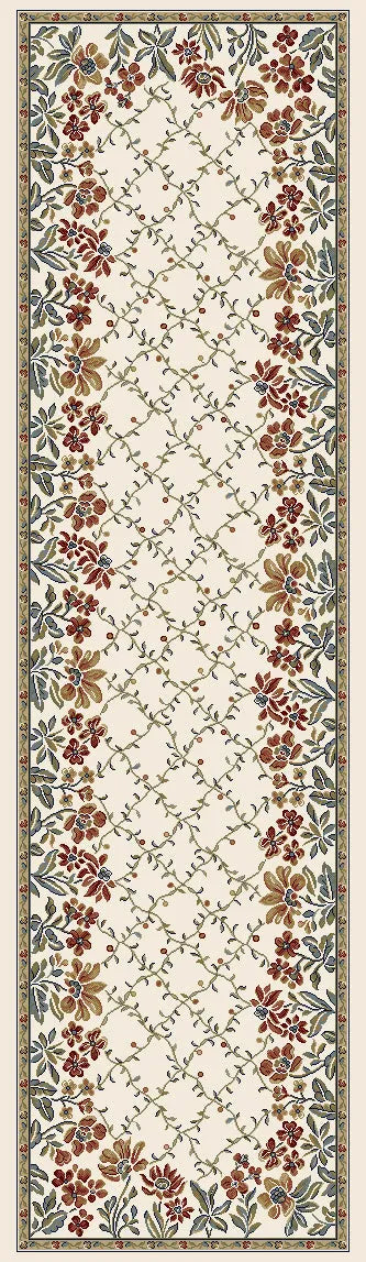 Ancient Garden 57084-6464 Ivory Rug