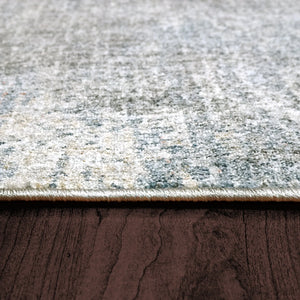 Savoy 3574-958 Silver/Blue Rug