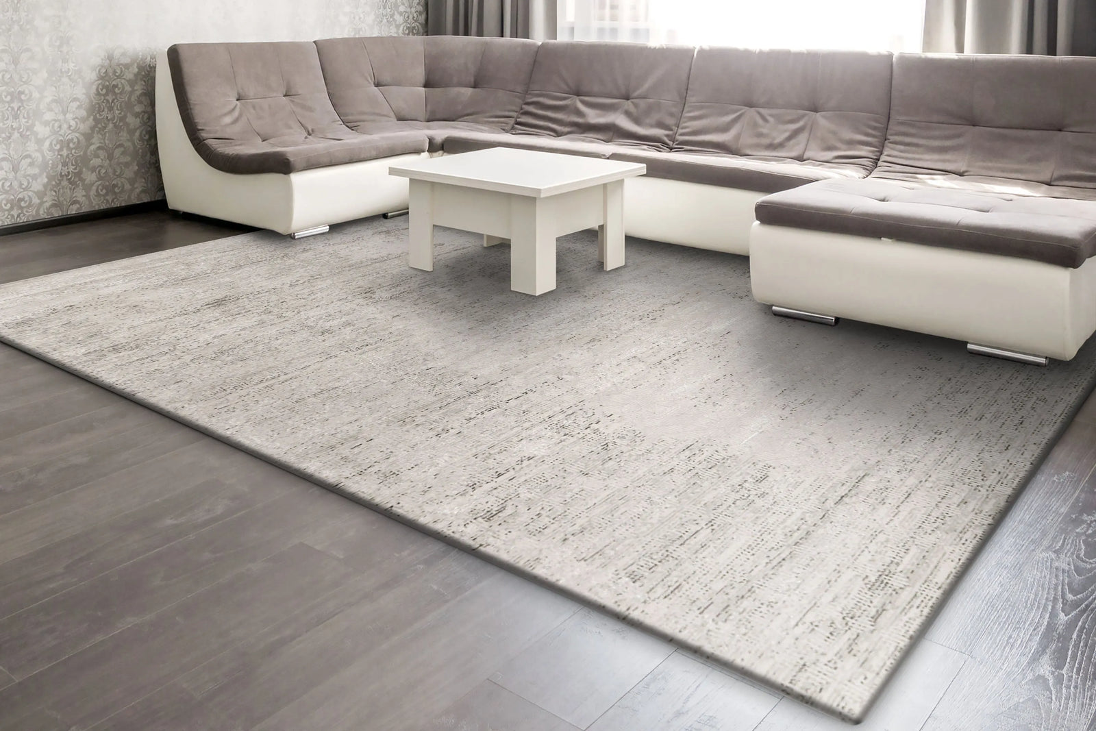 Whistler 7122-190 Ivory/Grey Rug