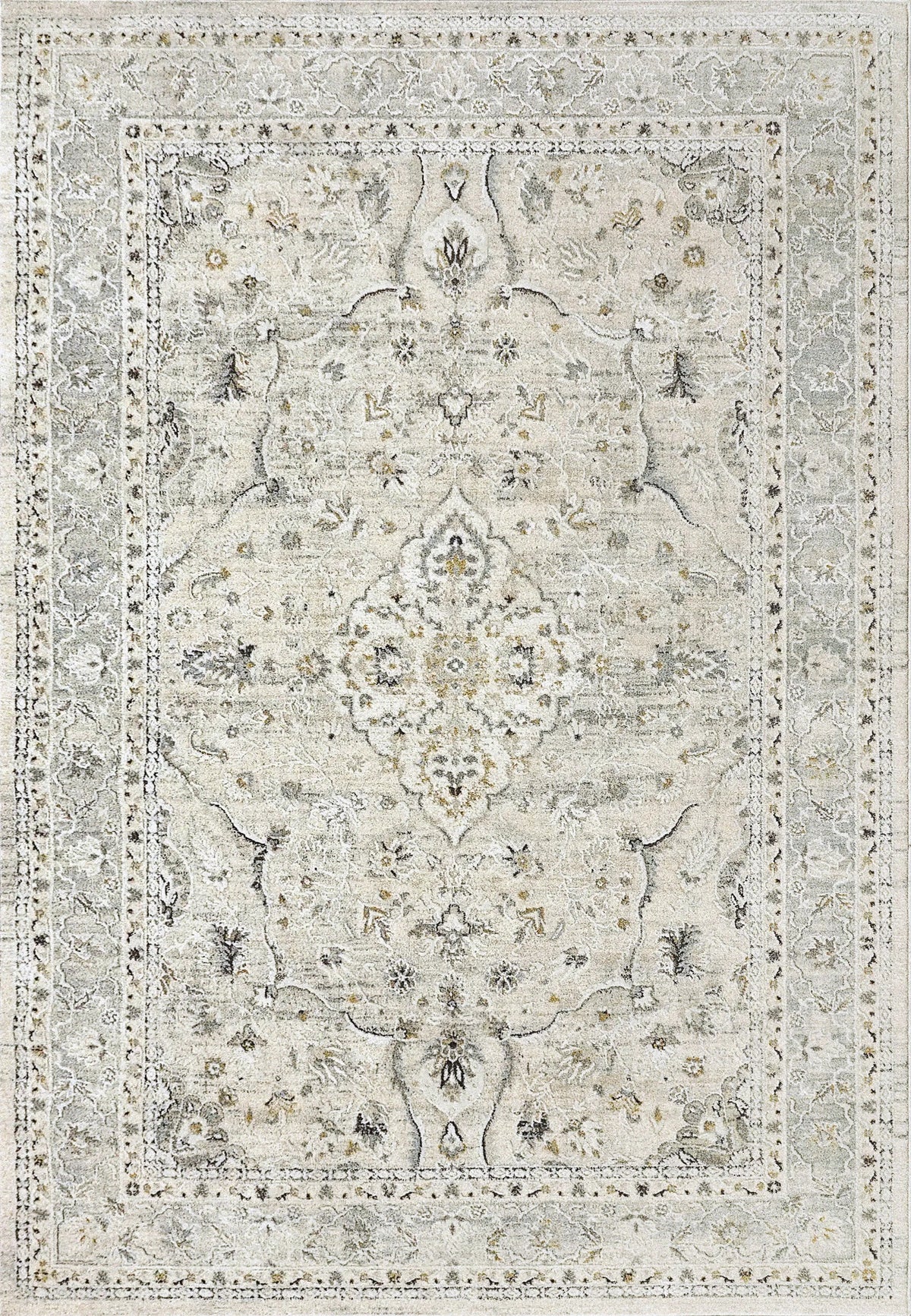 Annalise 7605-105 Cream/Blue Rug
