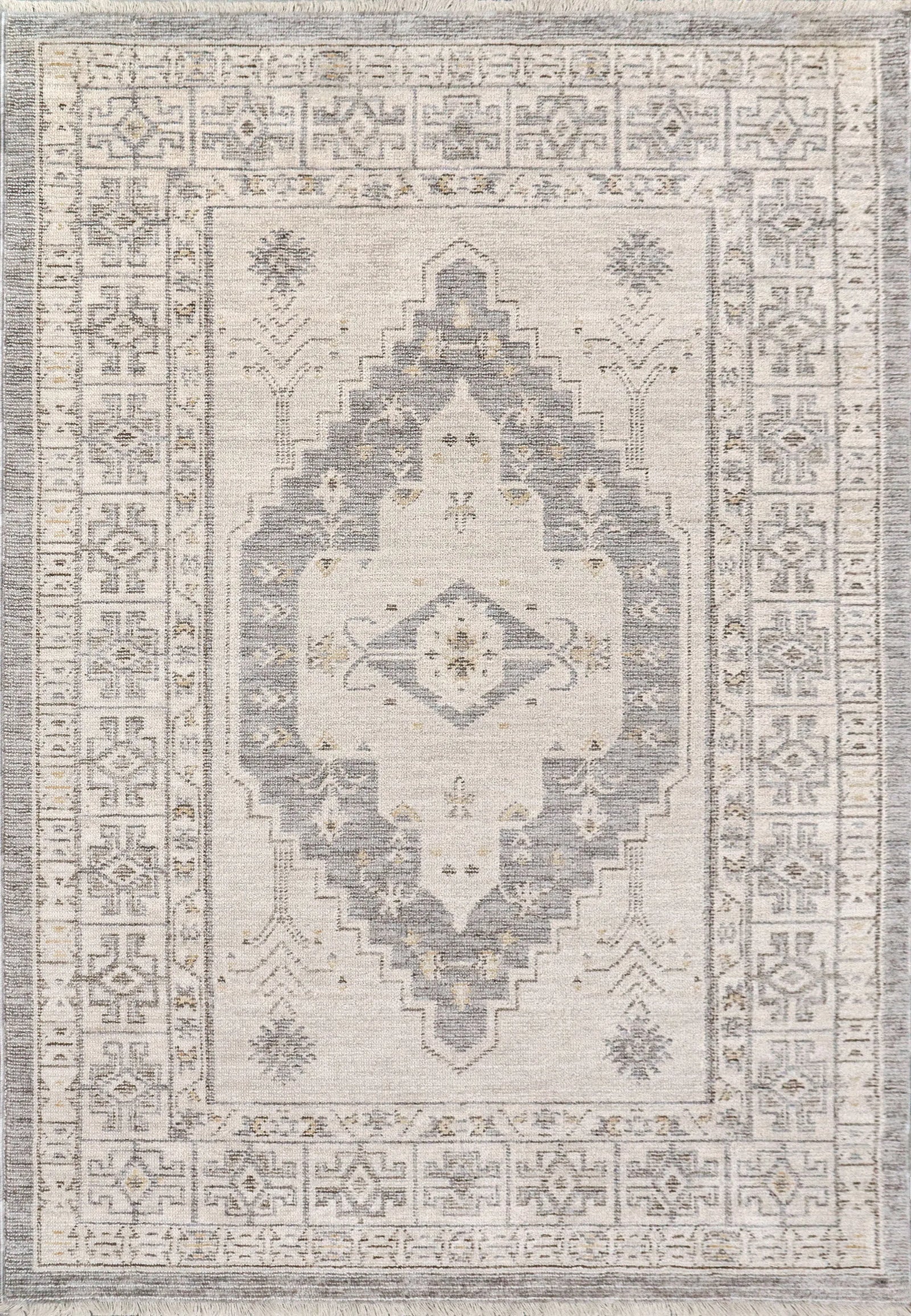 Calypso 13506-190 Ivory/Grey Rug