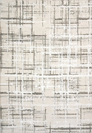 Troya 4602-110 Ivory/Grey Rug