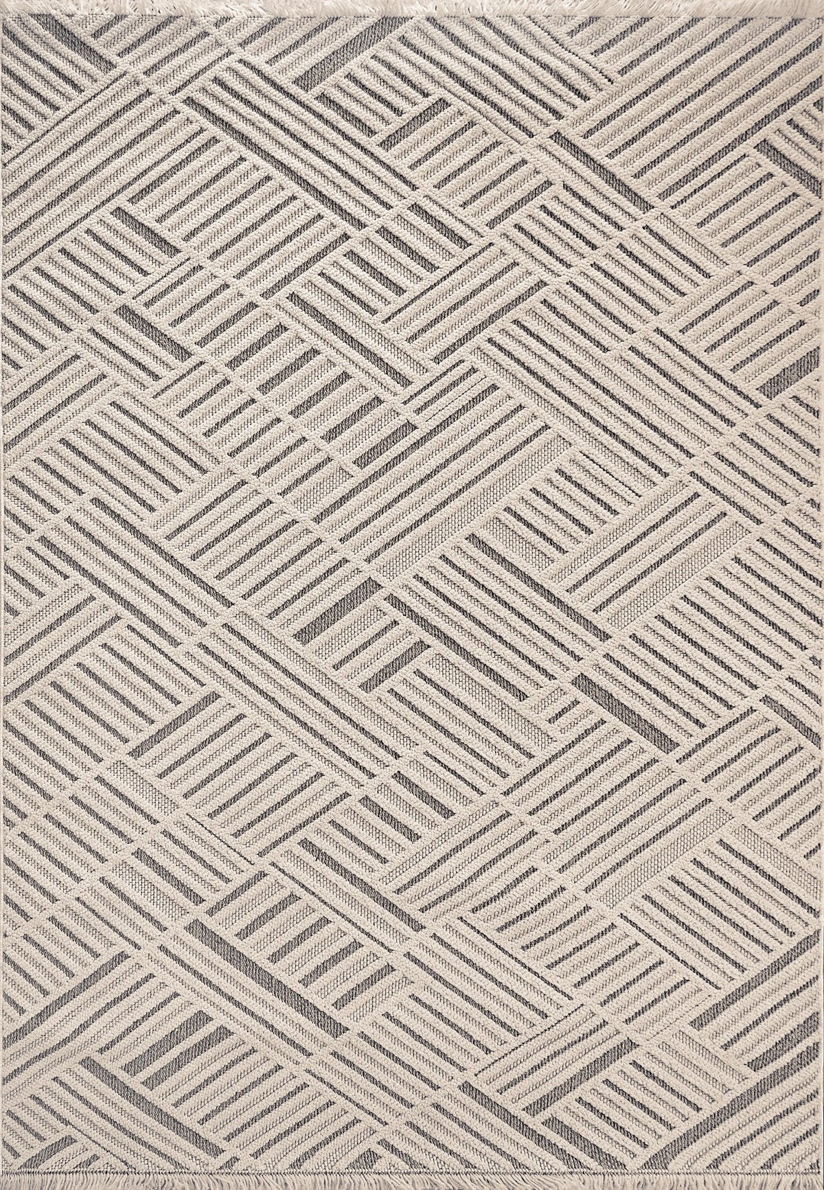 Seville 3608-190 Ivory/Grey Rug