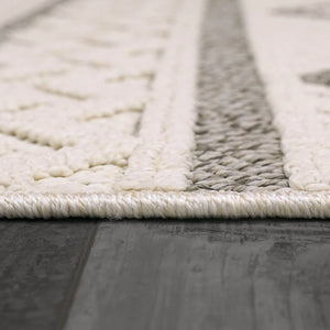 Seville 3612-809 Beige/Dark Grey Rug