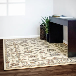 Ancient Garden 57365-6464 Ivory/Ivory Rug